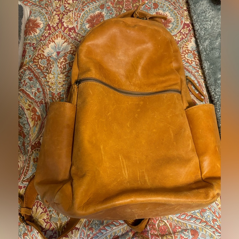 Able Salem backpack in cognac